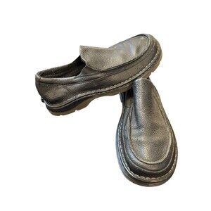 Mens Dr. Marten Lennon Loafers Shoes Sz 10 M Used Black Leather Chunky Casual